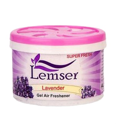 خوشبو كننده ژل 90 گرم كنسروي لاوندر لمسر