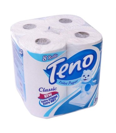 دستمال كاغذي دلسي 8 رول تنو