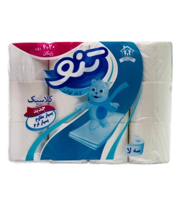 دستمال كاغذي دلسي 24 رول تنو