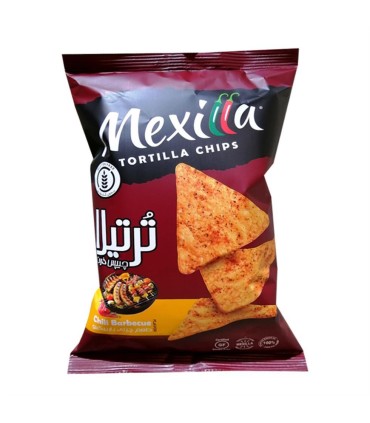 چيپس ذرت چيلي باربيكيو ترتيلا
