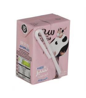 شير استريل 200 ميل  كم چرب ني دار سح سان