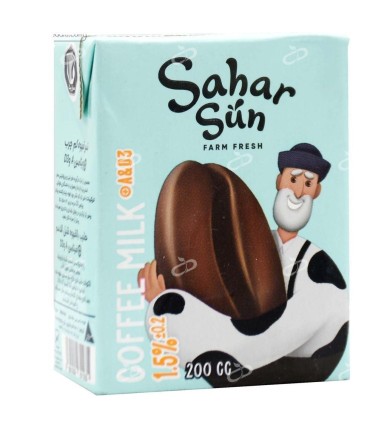 شيرقهوه 200 ميل ني دار سحرسان