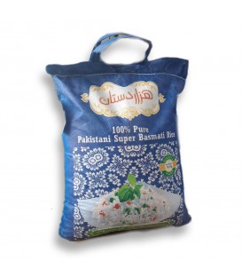 برنج پاكستاني 10 كيلو سوپرباسماتي هزاردستان