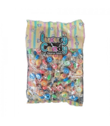 آبنبات 230 گرم ميني لاكچري با طعم ميوه كندي