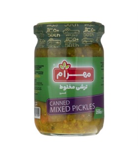 ترشي 640 گرم مخلوط مهرام