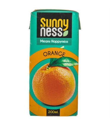 آبميوه 200 ميل پرتقال ساني نس