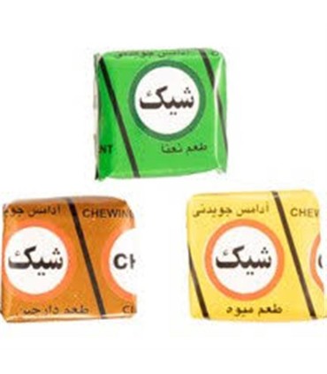 آدامس 4 عددي شيك