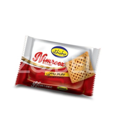 بيسكويت 30 گرم نيم روز روغني گرجي