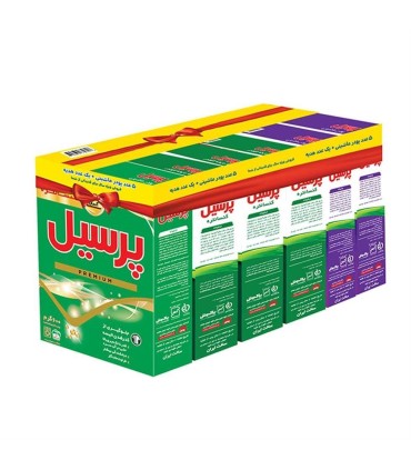 پك 6 عددي پودر ماشين لباسشويي پرسيل