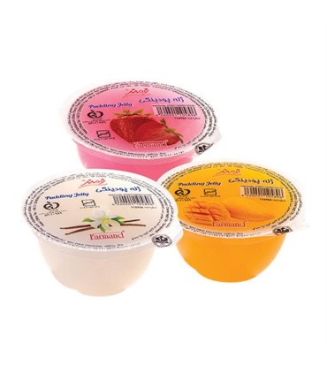 ژله آماده 85 گرم پودينگي فرمند