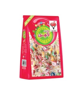 آبنبات 230 گرم ميني لاكچري با طعم ميوه كندي