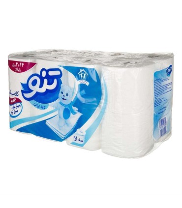 دستمال كاغذي دلسي 16 رول تنو