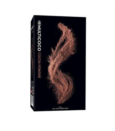 پودر كاكائو 100 گرم جعبه مولتي كو كو