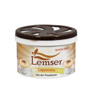 خوشبو كننده هوا ژل 90 گرم كنسروي كاپوچينو لمسر