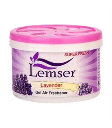 خوشبو كننده هوا ژل 90 گرم كنسروي لاوندر لمسر
