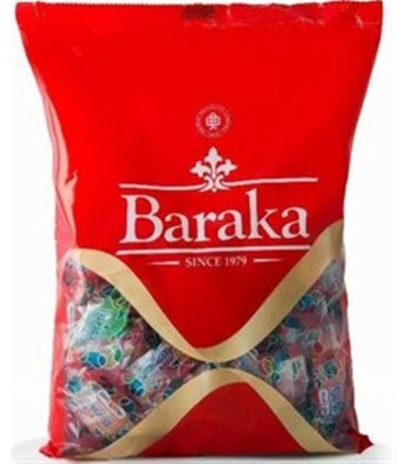 آبنبات 900 گرم ميوه اي باراكا