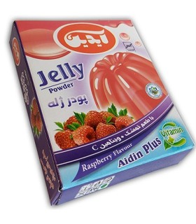 پودر ژله 120 گرم توت فرنگي + ويتامين C آيدين