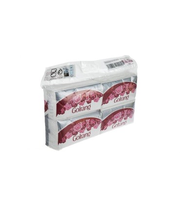 دستمال كاغذي اقتصادي 4 عددي گلرنگ