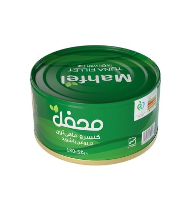 تن ماهي 180 گرم با شويد محفل