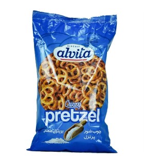 كراكر 300 گرم پرتزل آّبي آلويتا