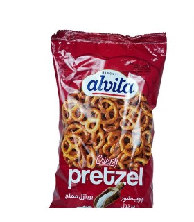 كراكر 300 گرم پرتزل قرمز آلويتا