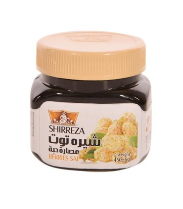 شيره 450 گرم توت شير رضا