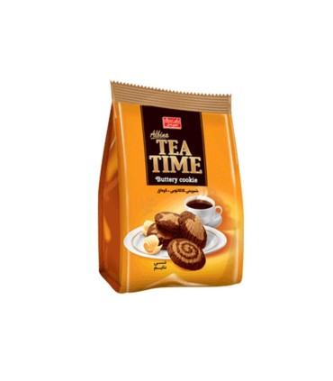 بيسكويت 200 گرم پاكتي كره اي كاكائو شيرين عسل