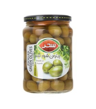 زيتون 640 گرم شور ريز سحر