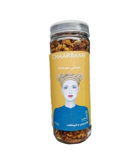 غلات صبحانه 380 گرم بادام و شير شكلات چاربان