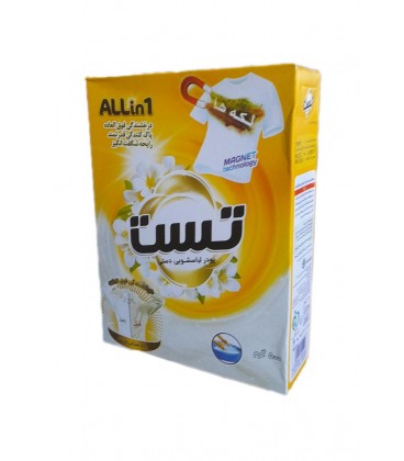 پودر لباسشويي 500 گرم دستي ALL in 1 تست