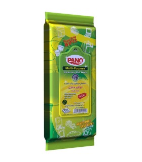 دستمال نظافت مرطوب پاك كننده لوازم منزل 36 برگ پانو