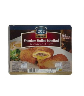 شنيسل مرغ 500 گرم مغزدار پريميوم 202