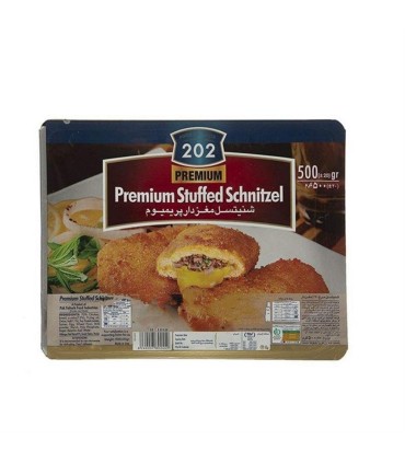 شنيسل مرغ 500 گرم مغزدار پريميوم 202