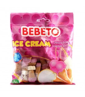 پاستیل 80 گرم بستنی BEBETO