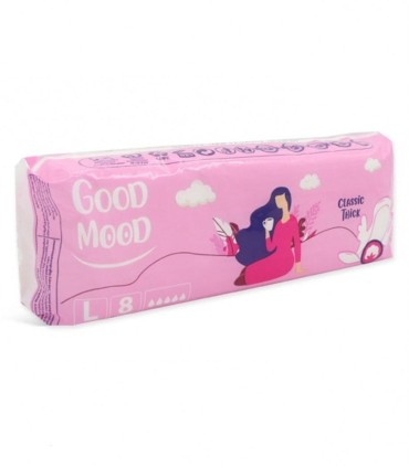 نوار بهداشتي كلاسيك صورتي بزرگ گودمود