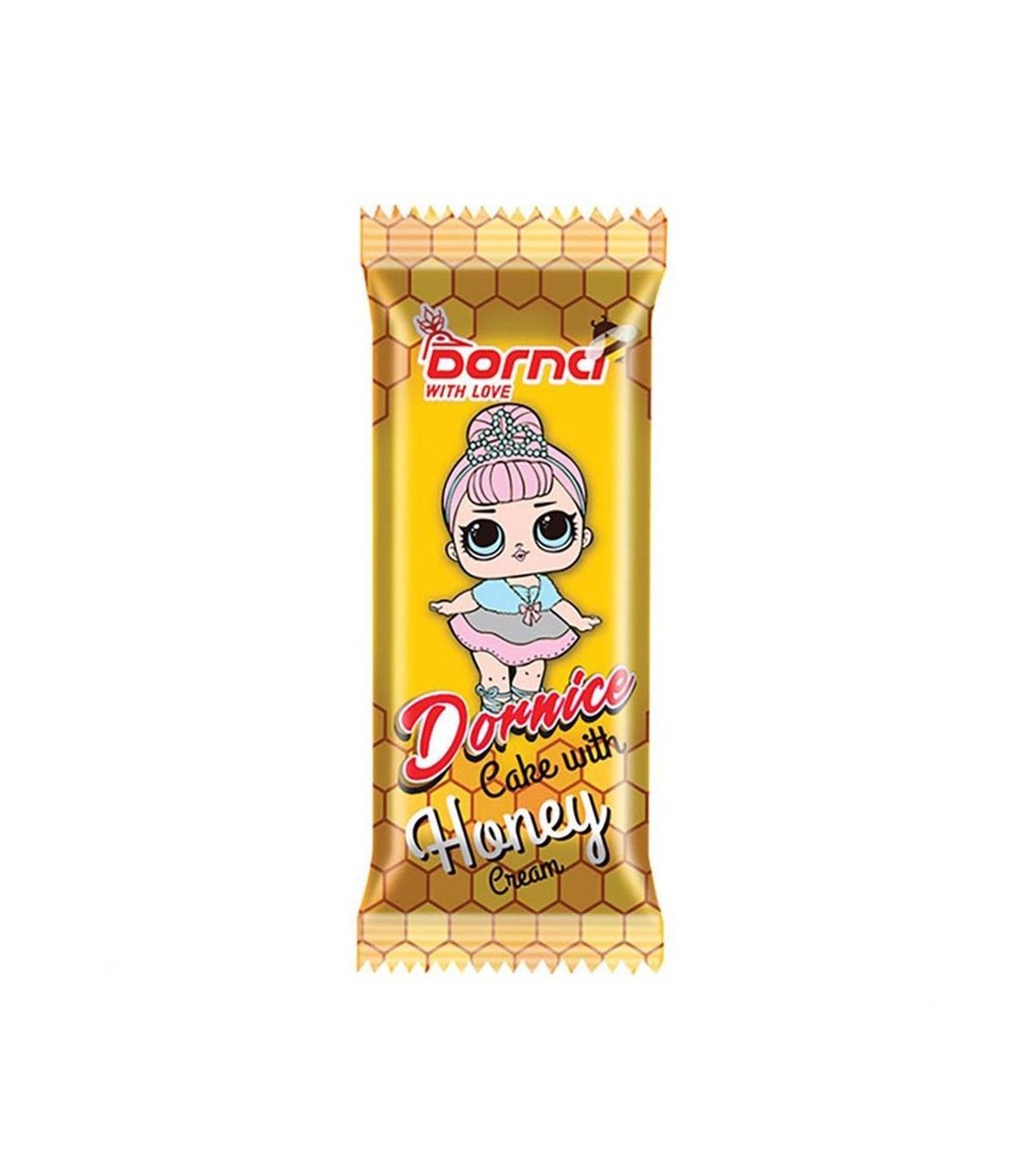 كيك با مغزي كرم عسل درنا