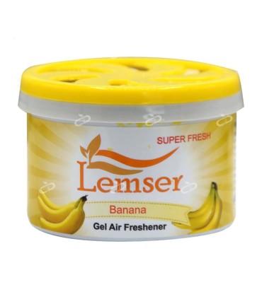 خوشبو كننده هوا ژل 90 گرم كنسروي موز لمسر