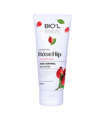 كرم دست و صورت 60 ميل تيوپي رز هيپ بيول