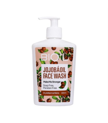 ژل شست و شوي صورت 140 ميل پوست خشك و نرمال روغن جوجوبا بيول