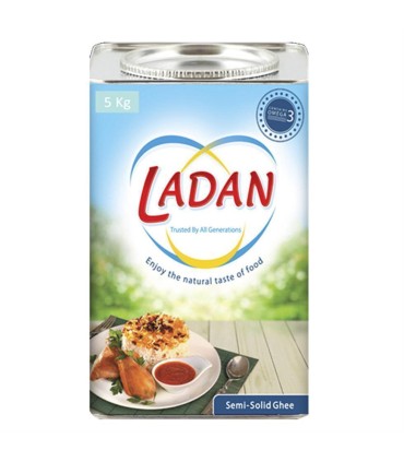 روغن نيمه جامد 5 كيلو لادن