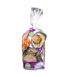 نان جو دوسر + دانه چيا چيپسي هم دانه