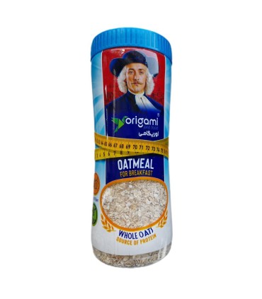 غلات صبحانه جو دوسر 500 گرم قوطي اوريگامي
