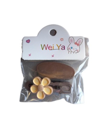 گيره موي سر ست دو عددي گل