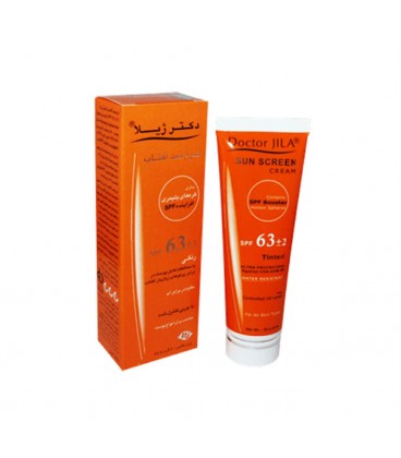 كرم ضد آفتاب 50 گرم SPF 63 رنگي دكترژيلا