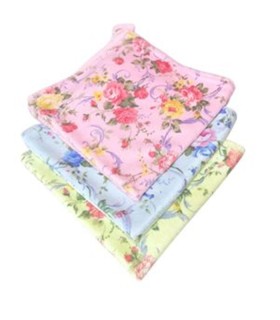 دستمال نظافت 40*40 ميكروفايبر همه كاره گلدار