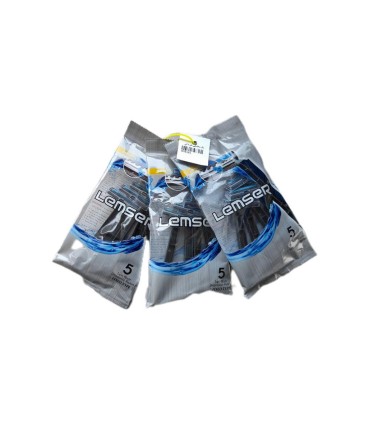 خودتراش (پك 3 بسته) 2 لبه  5 عددي صابوندار نقره اي لمسر