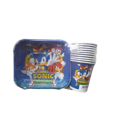 يكبارمصرف پك ست ليوان و بشقاب كارتوني(10عددي)