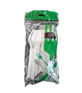 يكبارمصرف چنگال سفيد 24 عددي امپريال