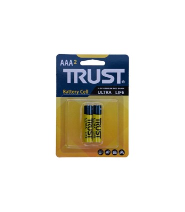 باطري نيم قلم 2 عددي تراست