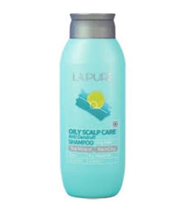 شامپو 325 ميل ضدشوره چرب حاوي املاح دريايي و رس سياه لپيور